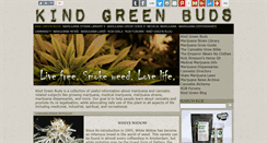 Desktop Screenshot of kindgreenbuds.com